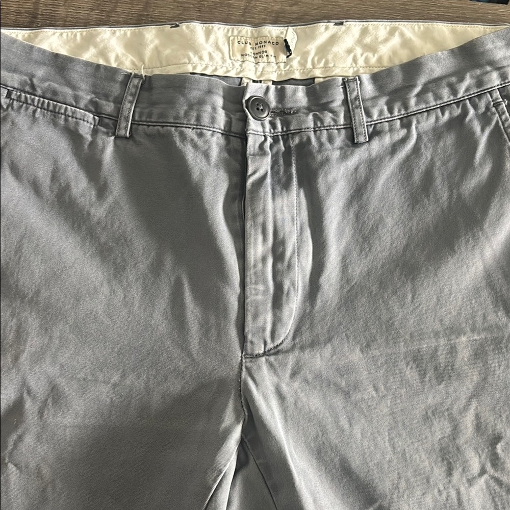 Gray Casual Pants